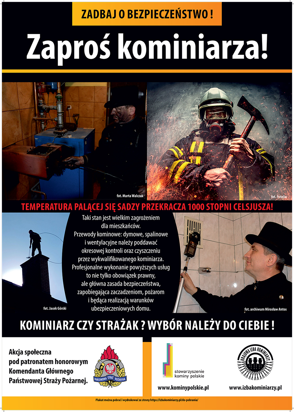KIK plakat A3 zapros kominiarza 11 2018