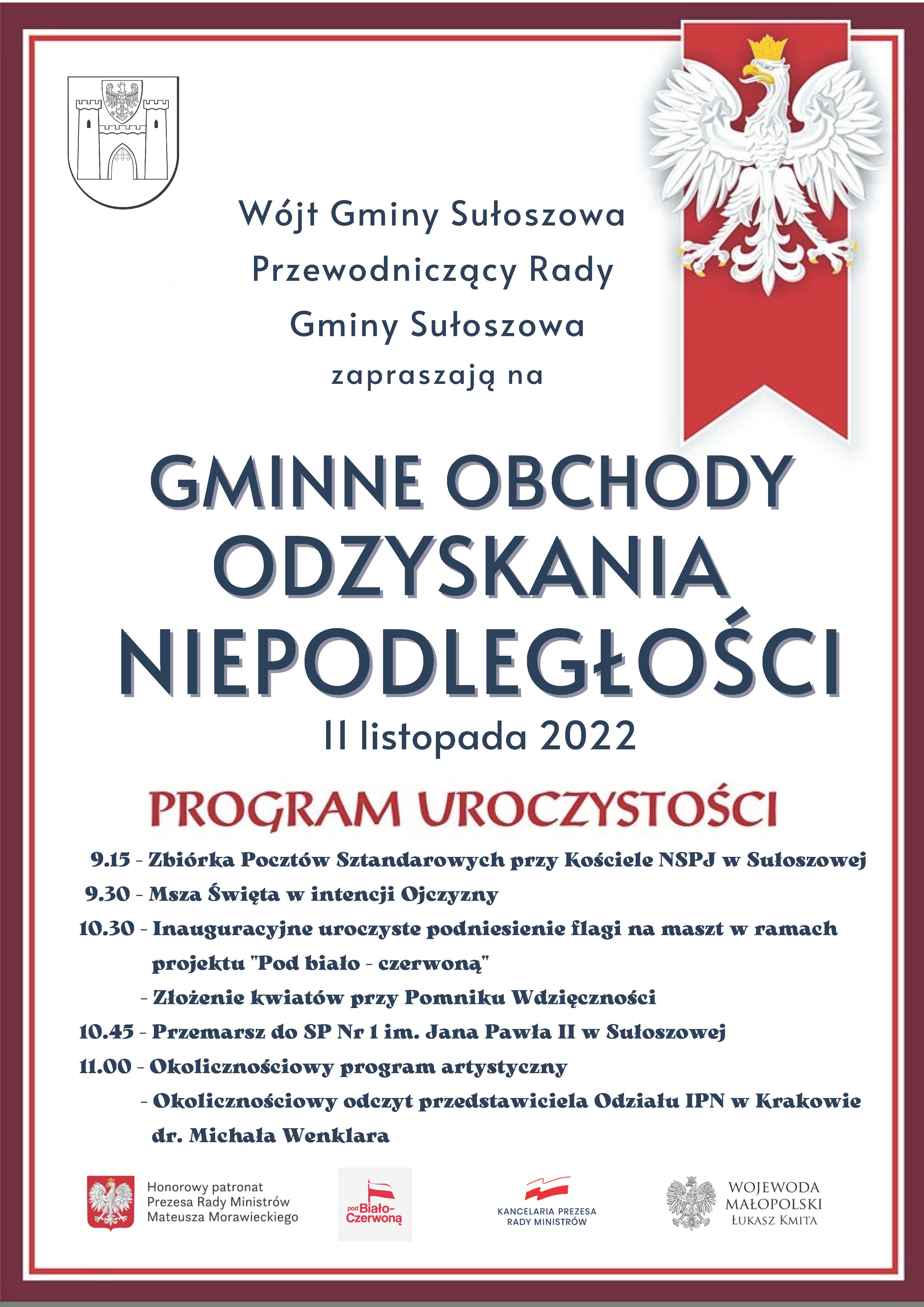 Plakat 11.11.2022 r