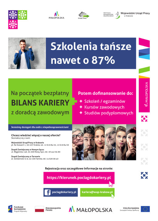 Plakat WUP Krakow B3 mały