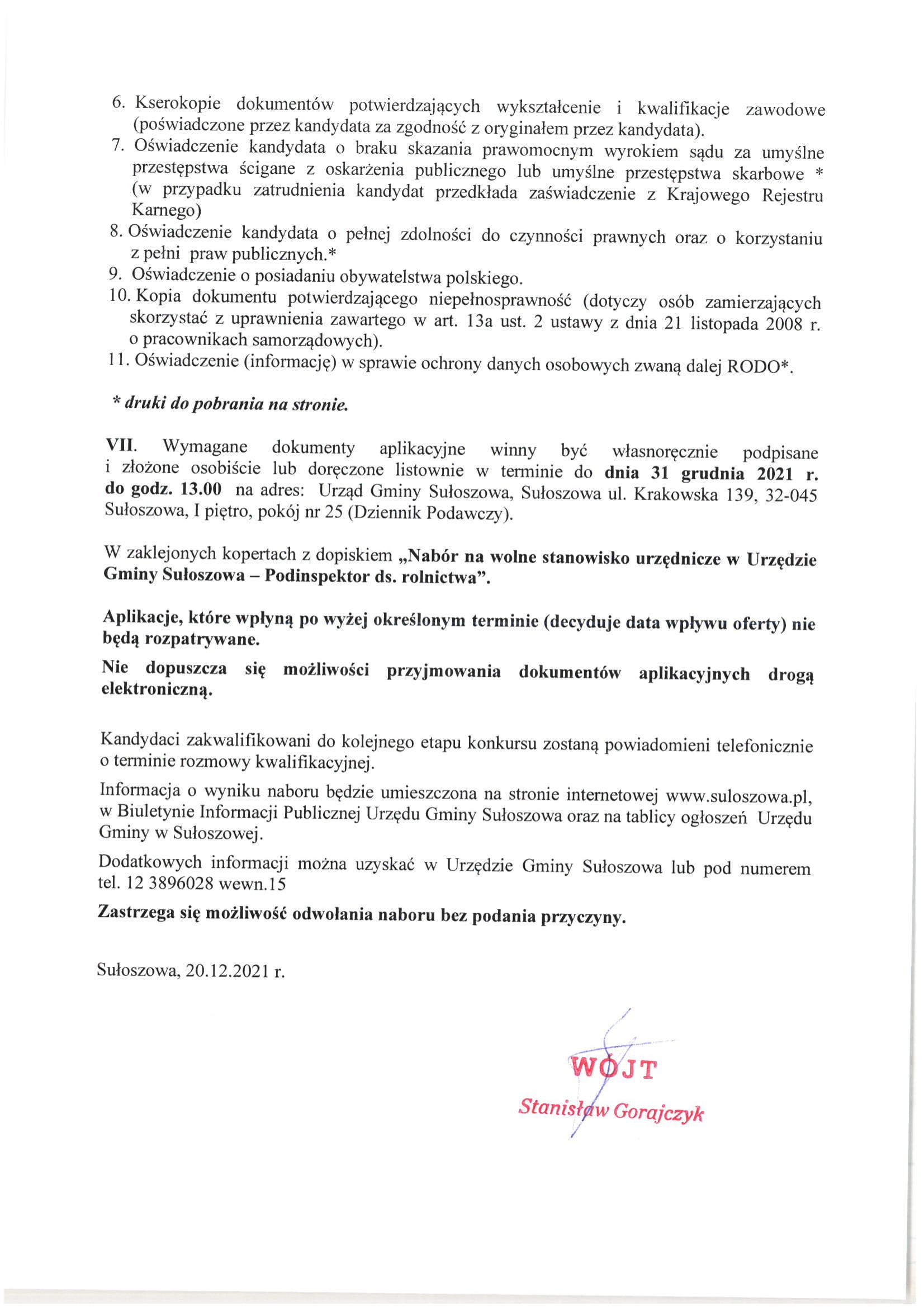 Załącznik Nr 1 do Zarz. Nr 105.2021 3