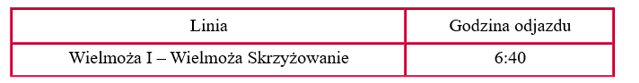 rozklad jazdy