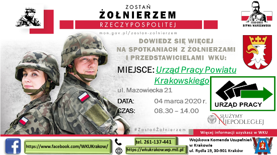ulotka Zostań Żołnierzem RP 2020 UP PK small