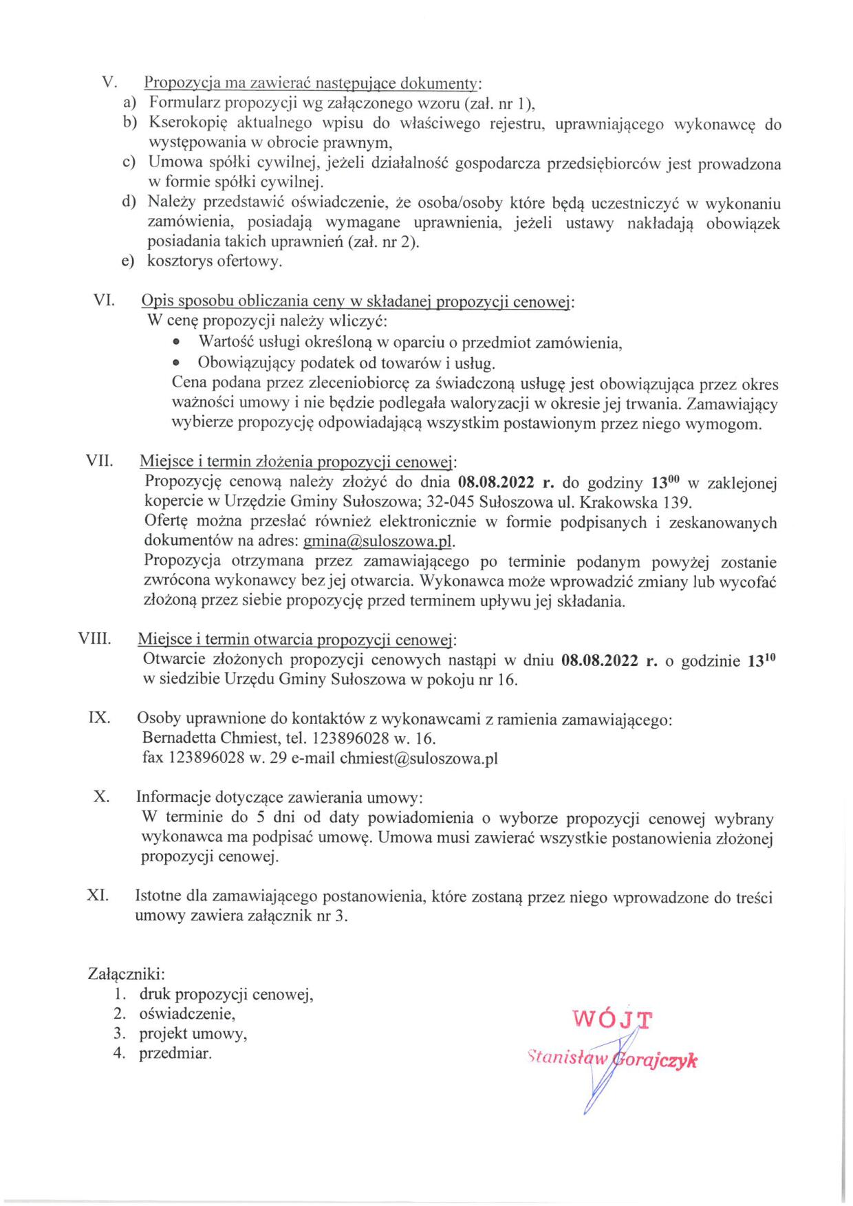 zaproszenie do składania ofert Modernizacja OSP Wielmoża 3