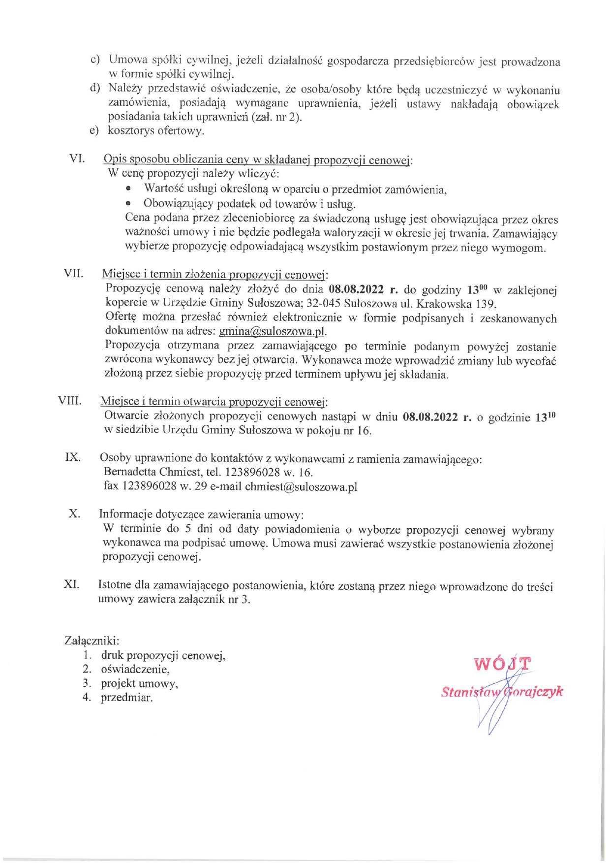 zaproszenie do składania ofert OSP Sułoszowa II page 0003