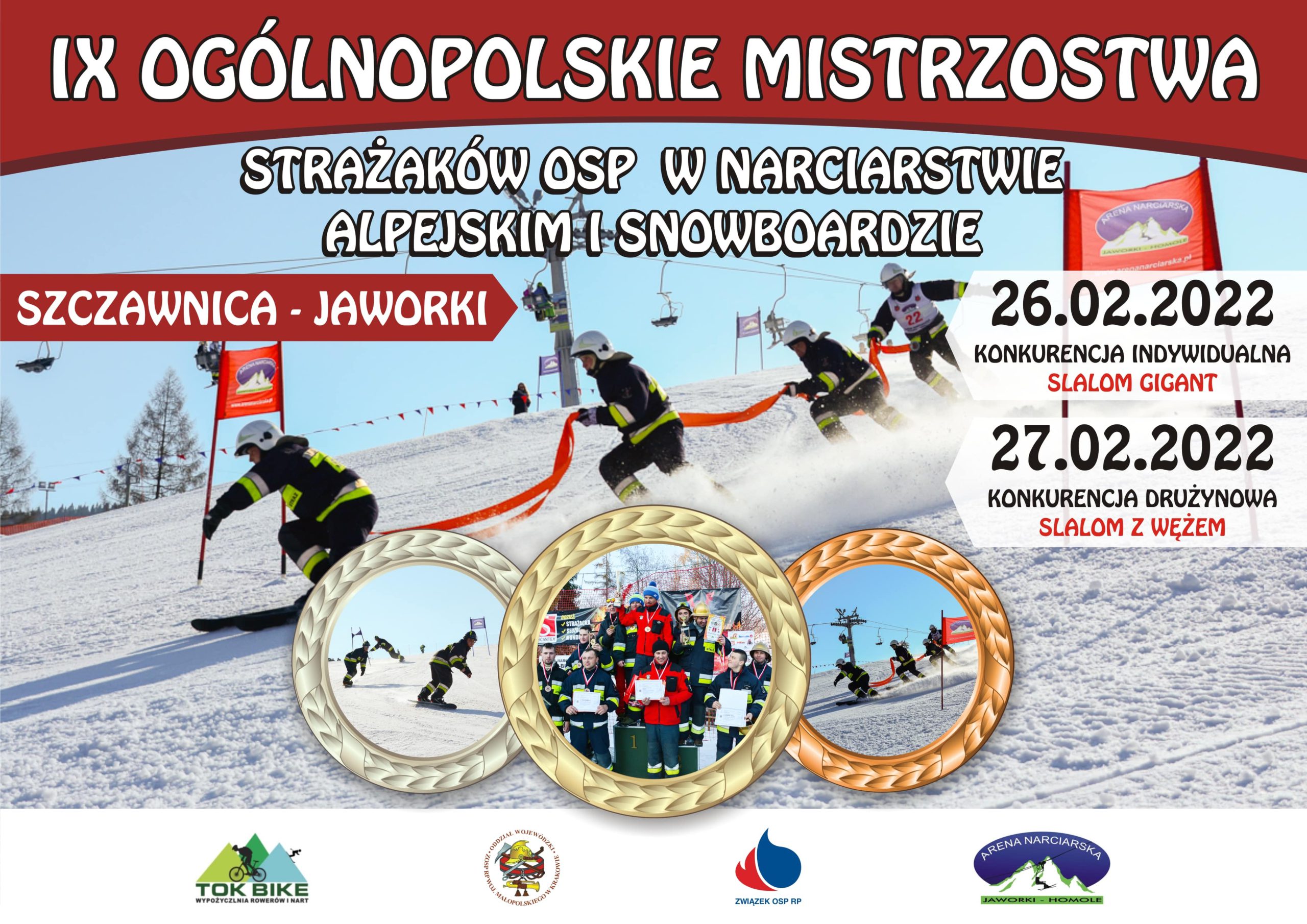 IX Ogólnopolskie Mistrzostwa Strażaków OSP w Narciarstwie Alpejskim i Snowboardzie.