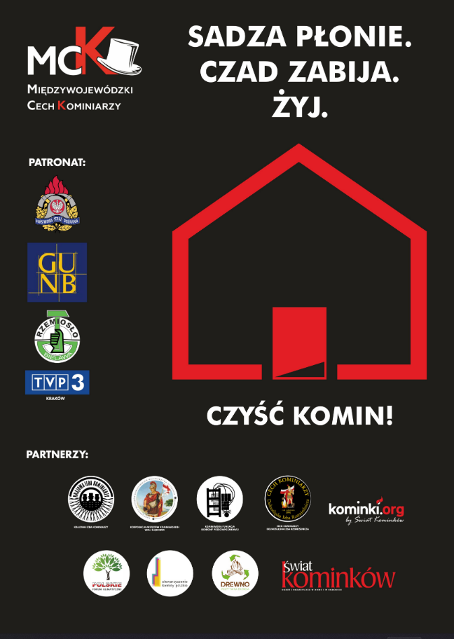 Kampania Społeczna „Sadza płonie. Czad zabija. Żyj! „