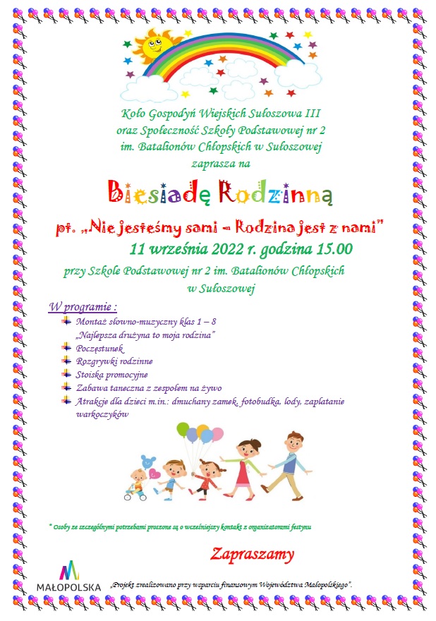 Biesiada Rodzinna – 11 września 2022 r.