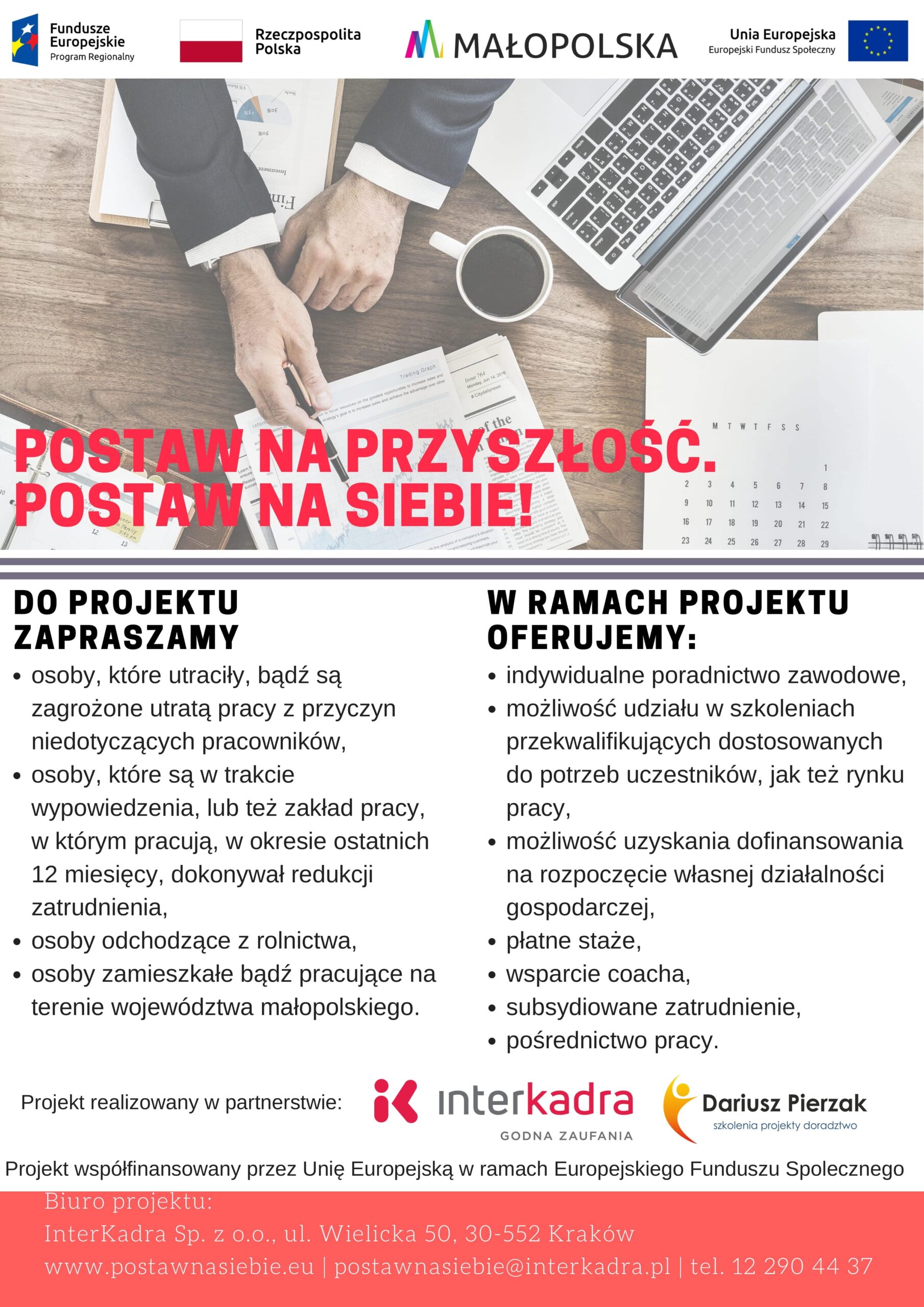 Rekrutacja do „Postaw na Przyszłość. Postaw na Siebie”