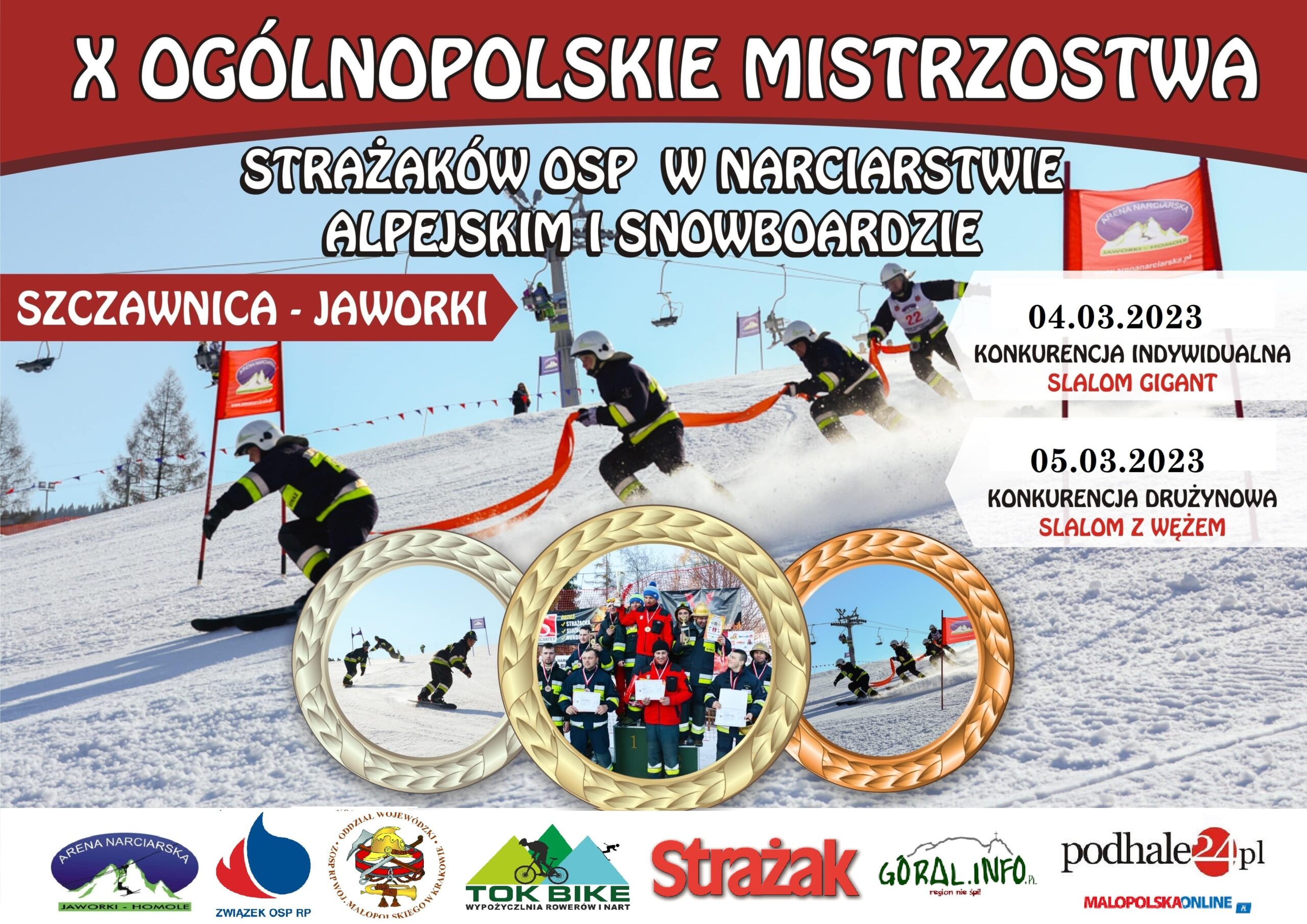 Ogólnopolskie Mistrzostwa Strażaków OSP w Narciarstwie Alpejskim i Snowboardzie 2023