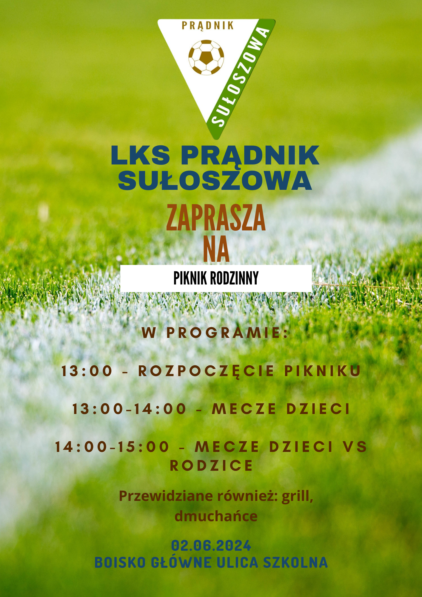 LKS Prądnik Sułoszowa zaprasza na piknik rodzinny