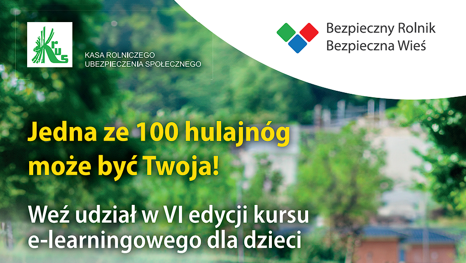 VI edycja Losowania hulajnóg dla dzieci za udział w kursie e-learningowym 
