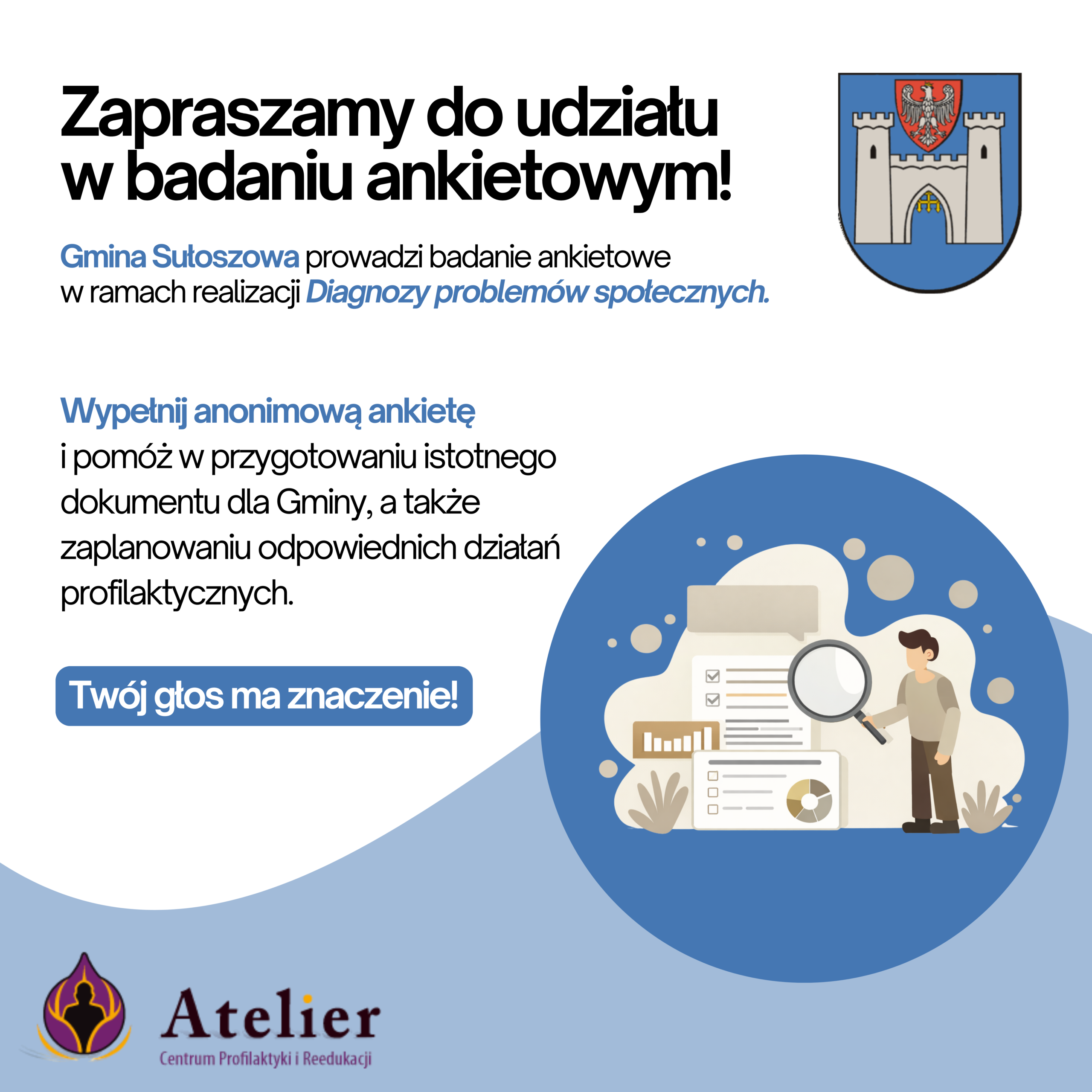 Zaproszenie do udziału w badaniu ankietowym!