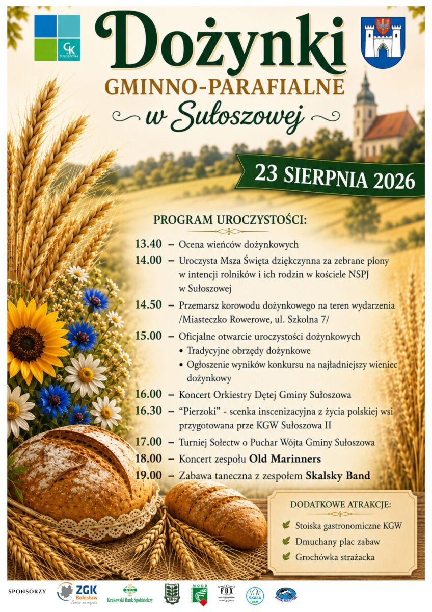 Plakat Dożynki 2026